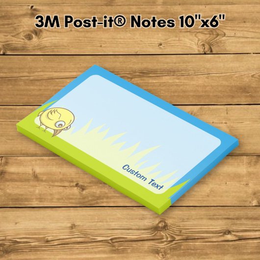 Gele Vogel Cartoon Post-it® Notes