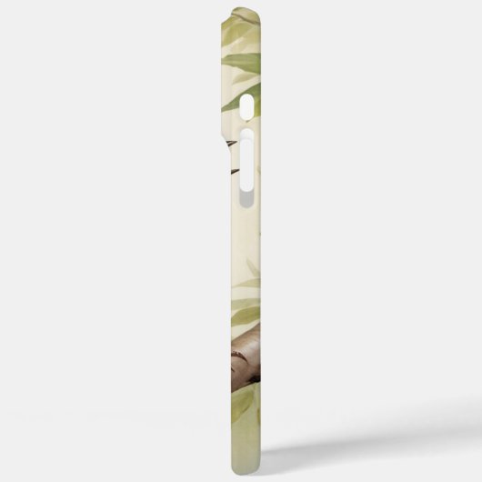 gele vogel Case-Mate iPhone case (Achterkant / Links)