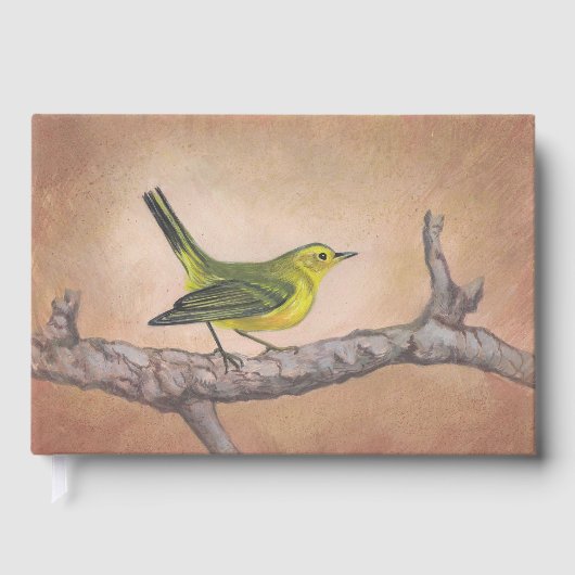 Gele vogel gastenboek (Voorkant)