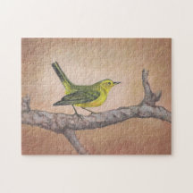 Gele vogel