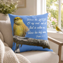 Gele vogel prijze de Heer O mijn ziel Schriftuur