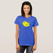 gele vogel t-shirt (Voorkant volledig)