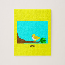Gele vogel voor oraal gebruik Puzzle 20,3 cm x 25, Legpuzzel