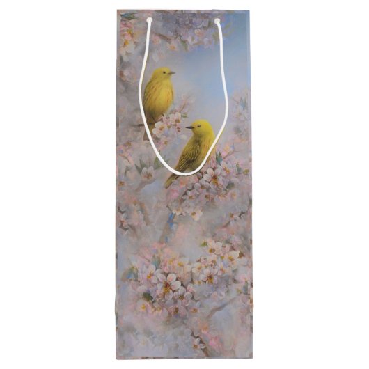 Gele Vogels Cadeautas (Achterkant)