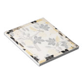 Gele vogels notitieblok (Schuin)