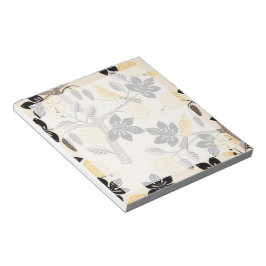 Gele vogels notitieblok