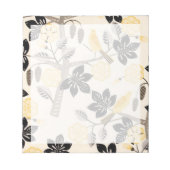 Gele vogels notitieblok (Voorkant)