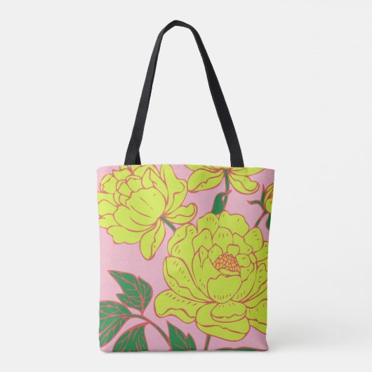 Gele volken #2 tote bag (Achterkant)