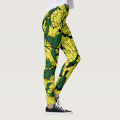 Gele volken leggings (Rechts)