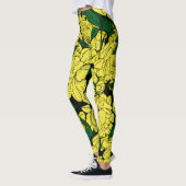 Gele volken leggings (Links)