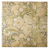 Gele volken tegeltje (Voorkant)