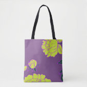 Gele volken tote bag (Voorkant)