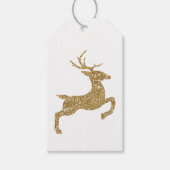 Gele vormgeving in Faux Glitter: kijk naar tekst Cadeaulabel (Voorkant)