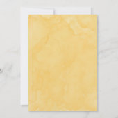 - gele vrachtwagen - zonnebloemen - Virtuele brui Kaart (Achterkant)