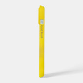 Gele Vreugde iPhone 15 Case (Linkerkant)
