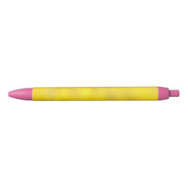 Gele Vreugde Zwarte Inkt Pen