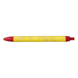 Gele Vreugde Zwarte Inkt Pen