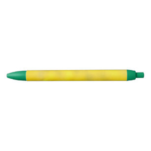 Gele Vreugde Zwarte Inkt Pen