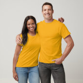 Gele vrijwilliger t-shirt (Unisex)