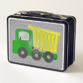 Gele vuilwagens voor vrachtwagens (Achterkant)