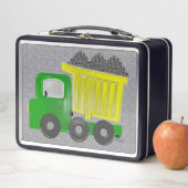 Gele vuilwagens voor vrachtwagens (In situ)