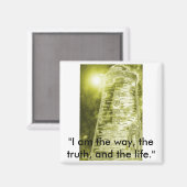 Gele vuurtoren magneet (Voorkant / Achterkant)