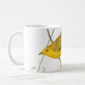 Gele Warbler door Audubon Koffiemok (Links)