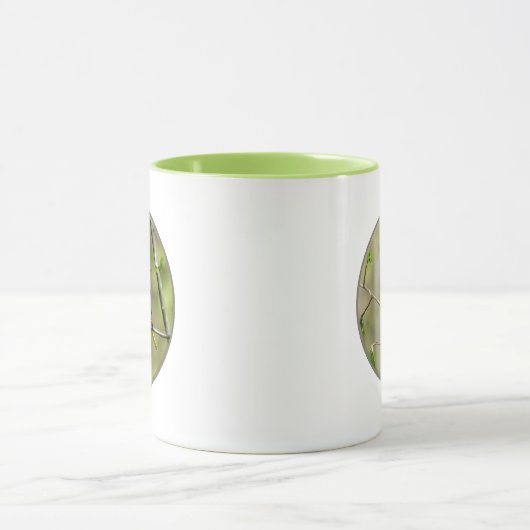 Gele Warbler Mok (Midden)