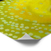 Gele Watchman Goby Fish Poster (Hoek)