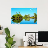 Gele wateren, poster Kakadu (Thuiskantoor)