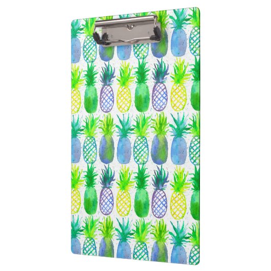 Gele Waterverf Ananas Klembord (Links)