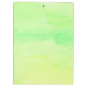 Gele Waterverf Ananas Klembord (Achterkant)