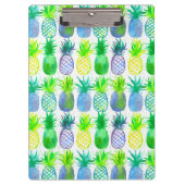 Gele Waterverf Ananas Klembord (Voorkant)