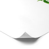 gele waterverf boterbloem poster (Hoek)