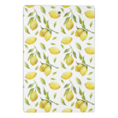 Gele Waterverf citroenen en groen Mini Klembord (Achterkant)
