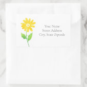 Gele Waterverf Daisy Stem labels (Tas)