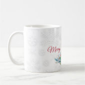 Gele Waterverf kaars en kleurrijke krans Koffiemok (Links)