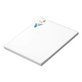Gele waterverf notitieblok (Linkerzijde)