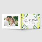 Gele Waterverf Rozen en volkshuisvesting Gastenboek (Volledig)