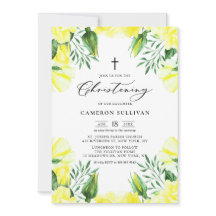 Gele Waterverf Rozen Garland Summer Christening