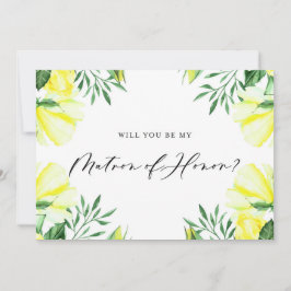 Gele Waterverf Rozen zijn mijn soort van eer