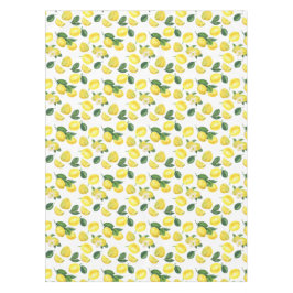 Gele Waterverf Vruchtpatroon Tafelkleed