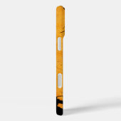 Gele wegverf in racks Case-Mate iPhone case (Achterkant / Rechts)
