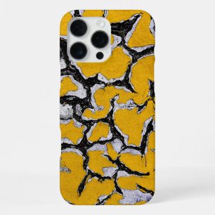 Gele wegverf in racks iPhone 16 pro max hoesje