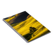 Gele weide in de wind notitieboek (Rechterzijde)