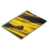 Gele weide in de wind notitieboek (Linkerzijde)