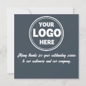 Gele werknemer van de maand award card kaart (Achterkant)