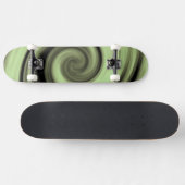 Gele Werveling Skateboard (Horizontaal)