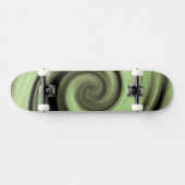 Gele Werveling Skateboard (Horizontaal)