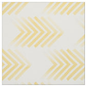 Gele White Tribal Arrow Pattern Fabric Stof (Swatch)